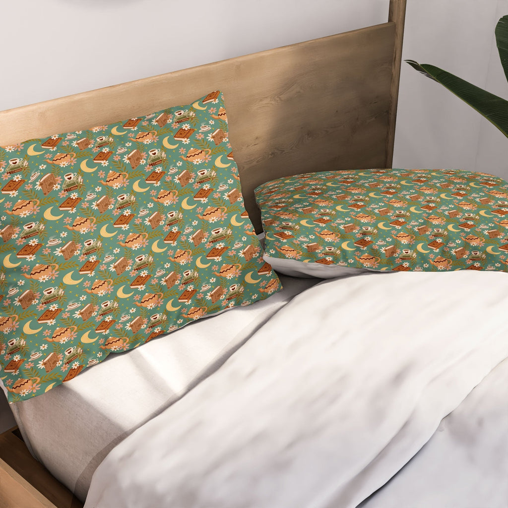 Avenie Moonlit Reading Nook I Pillow Shams