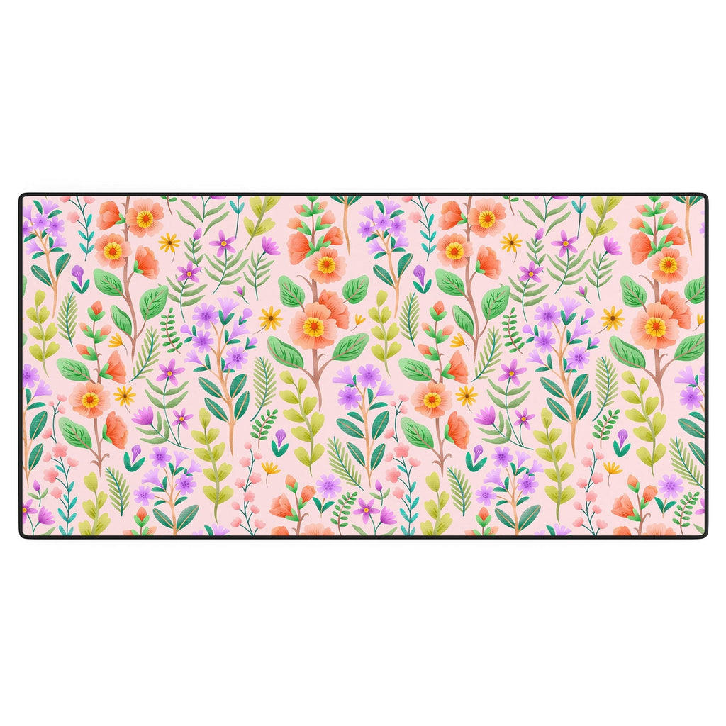 Pimlada Phuapradit Ditsy Spring Floral Desk Mat