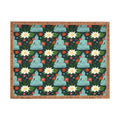 Design by Spark Meditating Lotus Buddha Rectangular Tray