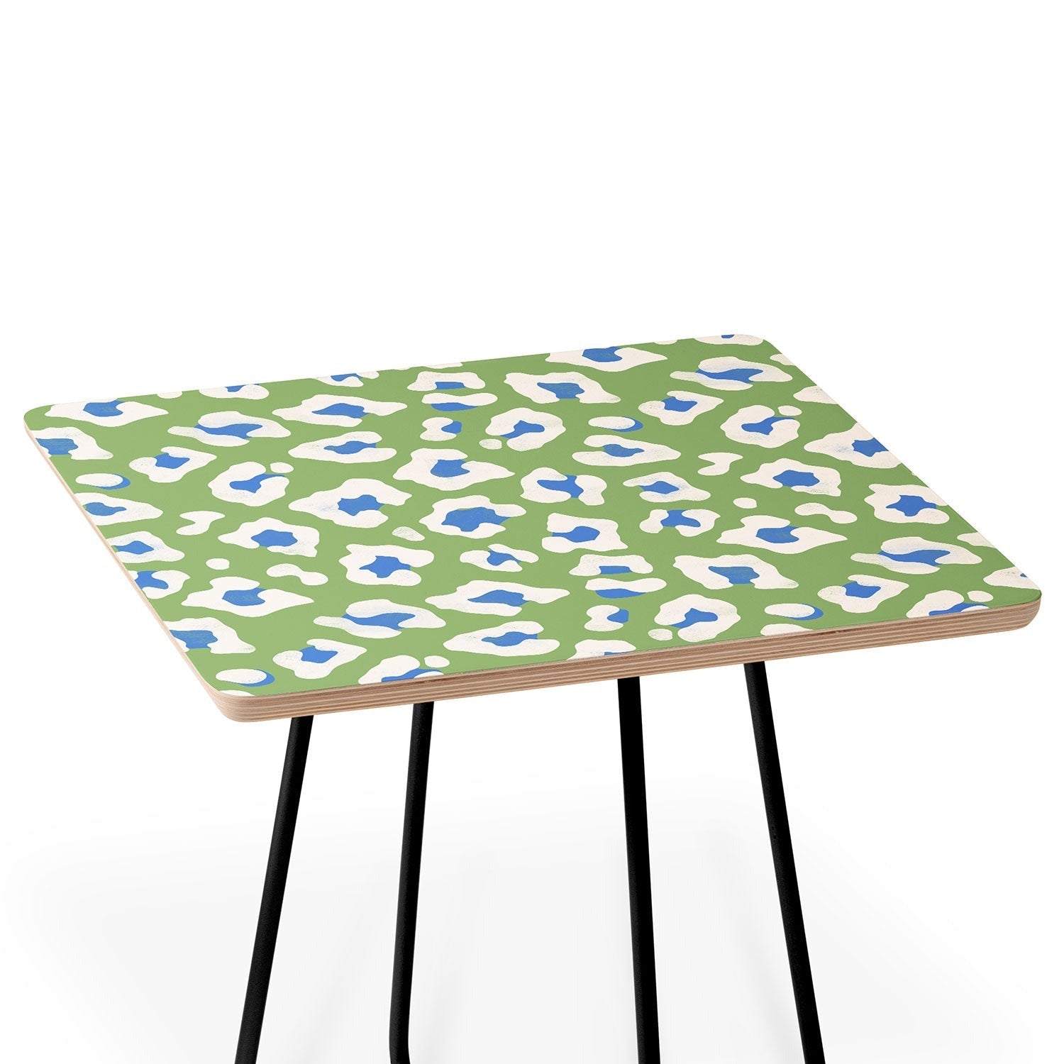 Avenie BR Cheetah Print Side Table