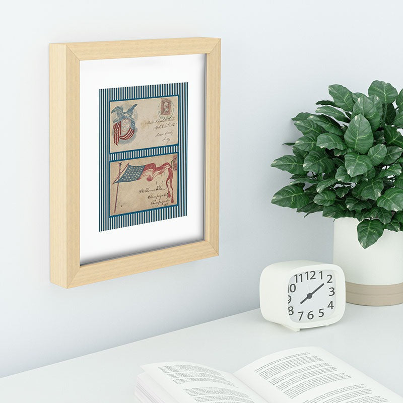 DENY Designs Civil War Envelopes Recessed Framing Rectangle