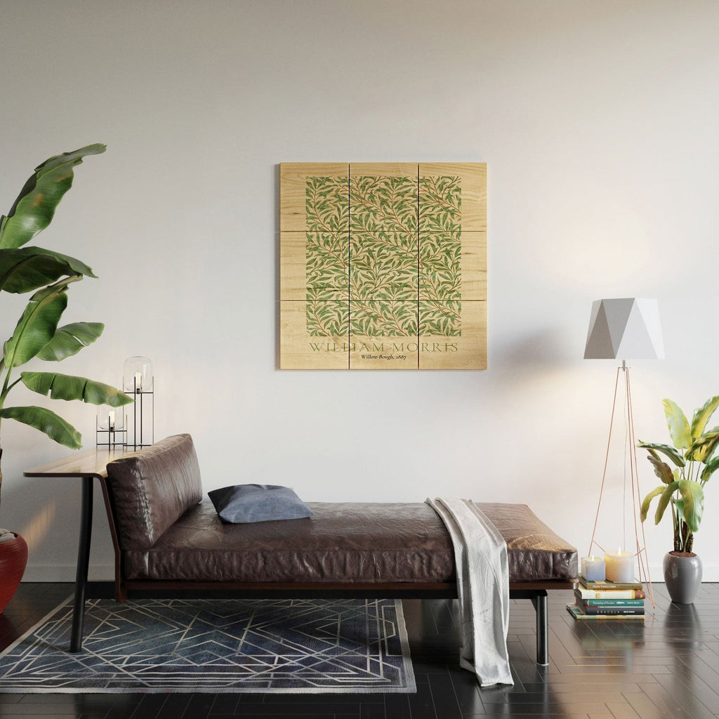 DENY Designs William Morris Willow Bough 1887 Wood Wall Mural
