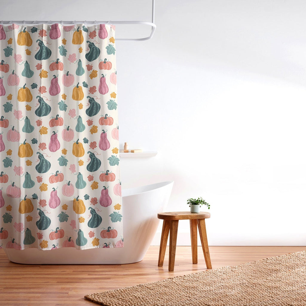 Design by Spark Gourdgeous Autumn Shower Curtain