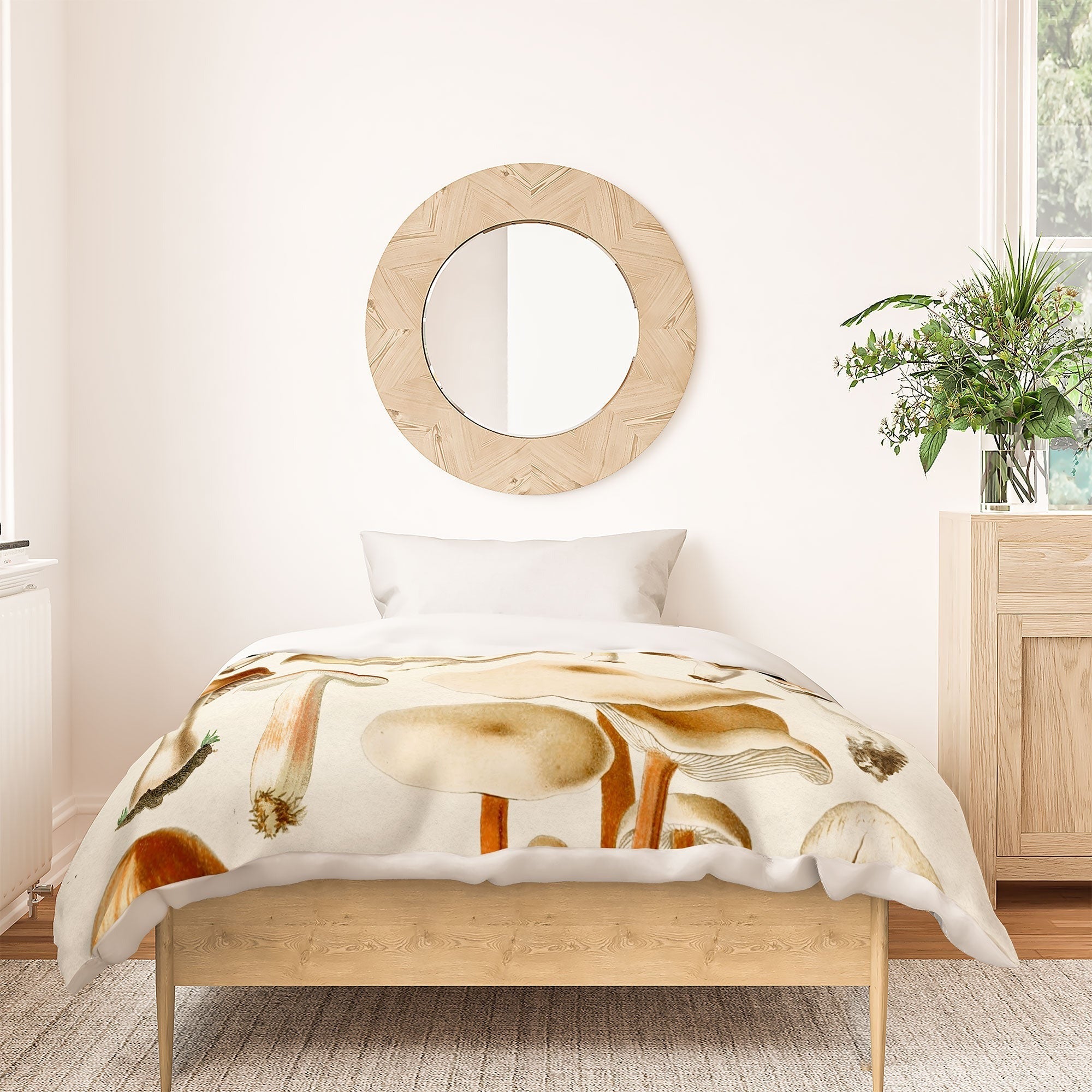 Gal Design Mushrooms Collection Duvet Cover