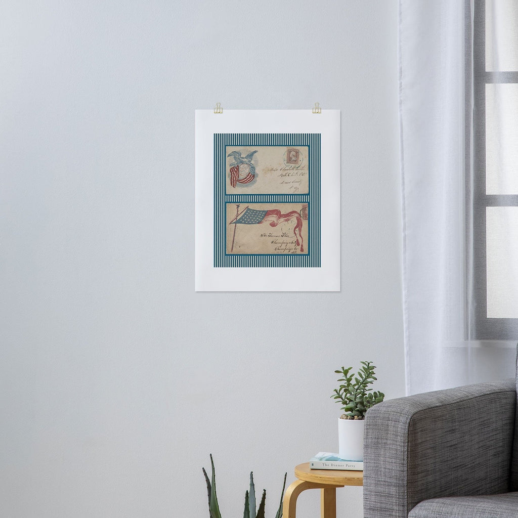 DENY Designs Civil War Envelopes Art Print