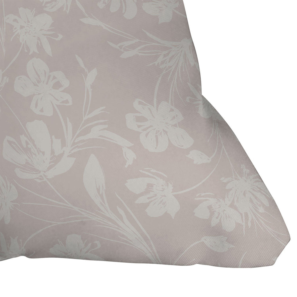 Gabriela Fuente Martine Neutral Outdoor Throw Pillow