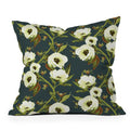 ThirtyOne Illustrations Circa in Olive Throw Pillow