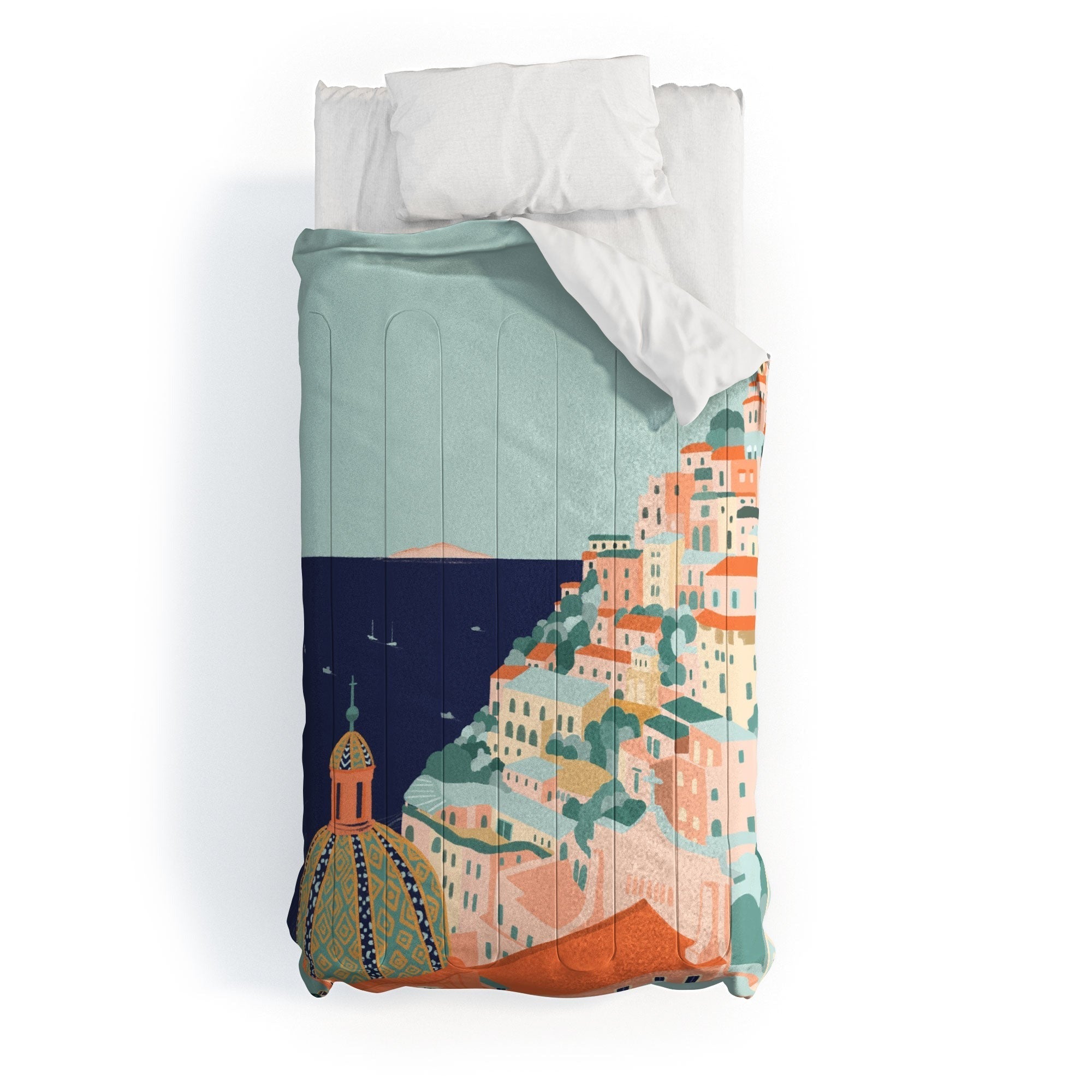 Valeria Frustaci Positano in Italy Comforter