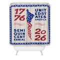 DENY Designs Retro 76 26 Shower Curtain