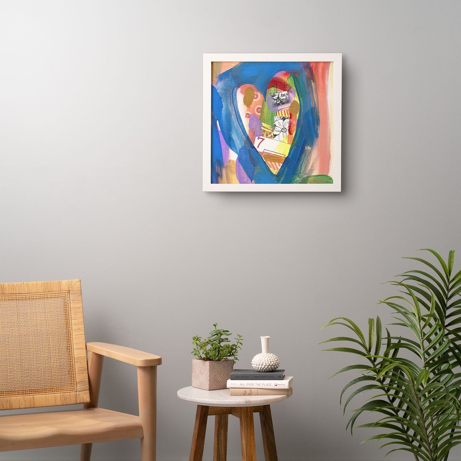 Natalie Baca Lucky in Love Framed Wall Art