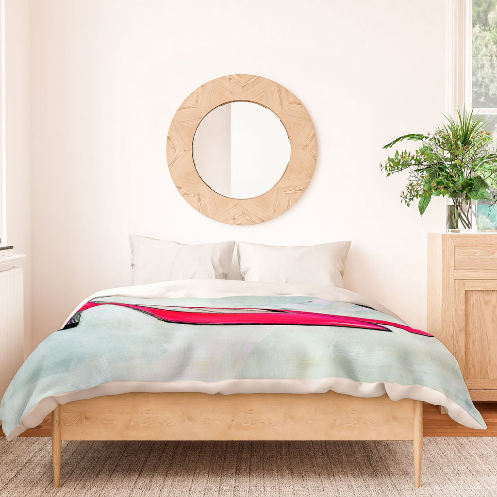 Sophia Buddenhagen Neon Walk Duvet Cover
