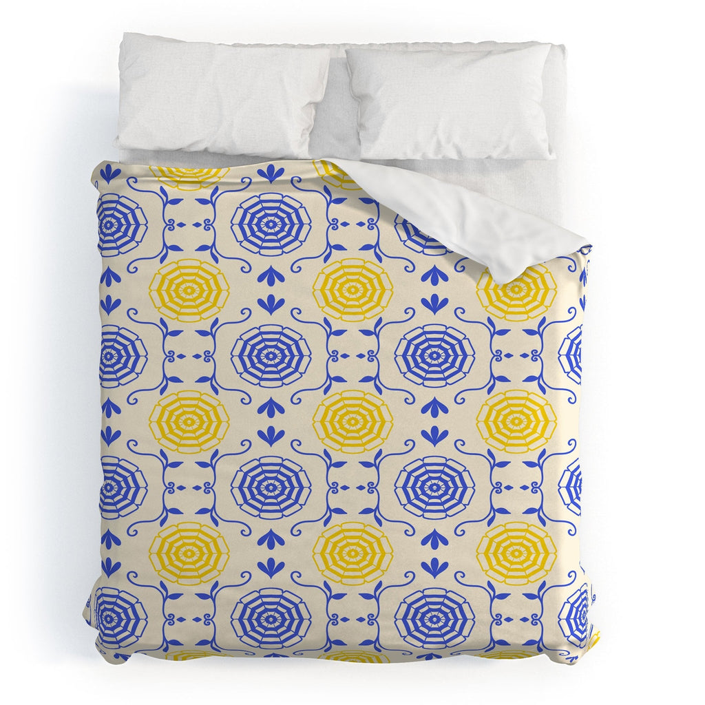 Design by Spark Dolce Vita Parasols Duvet Cover