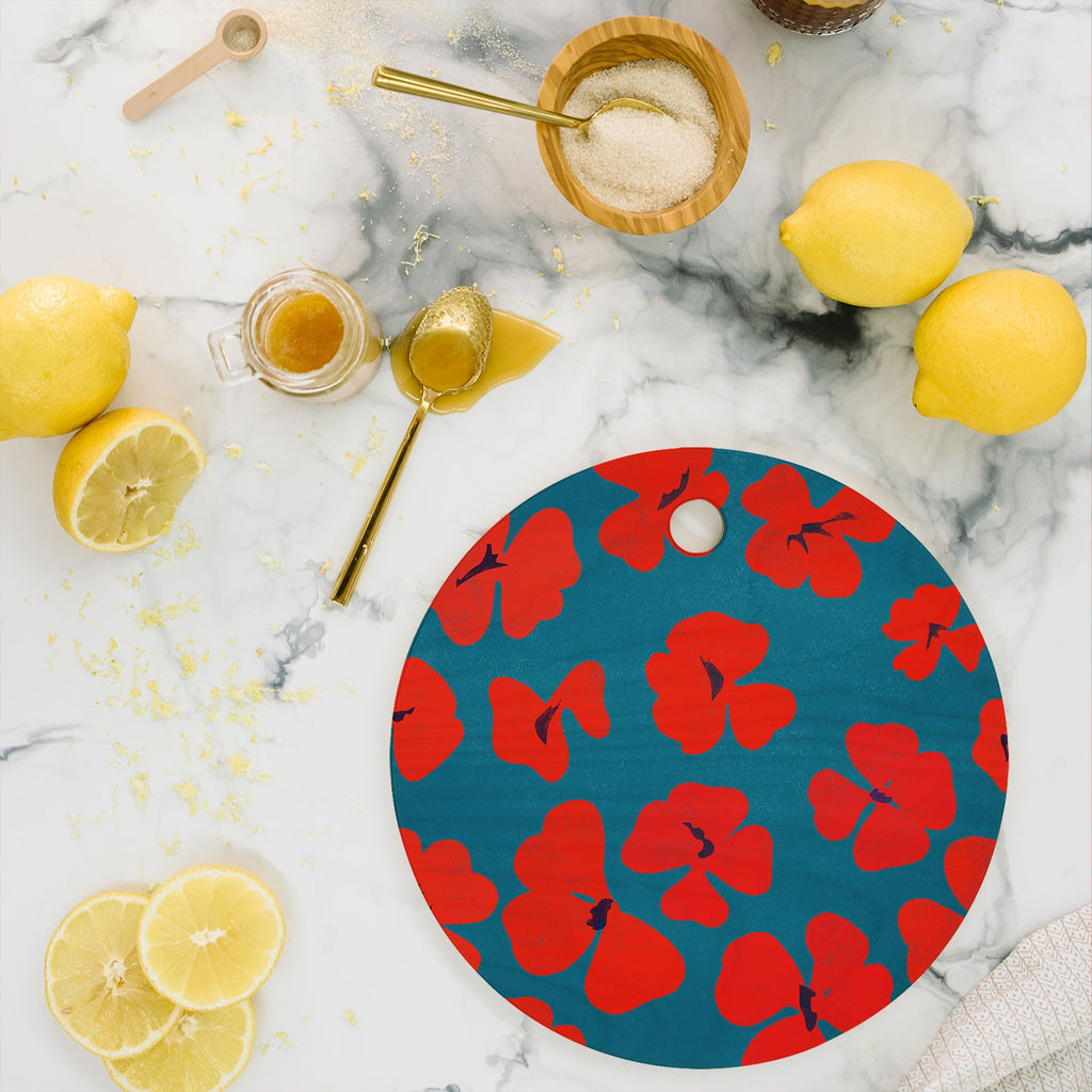 Garima Dhawan oxalis 1 Cutting Board Round