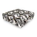 Avenie Celestial Cats Gold Outdoor Floor Cushion