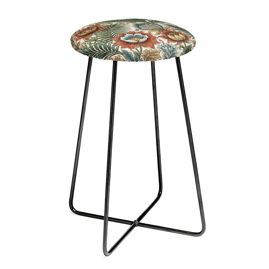 Marta Barragan Camarasa Retro Jungle Garden Counter Stool