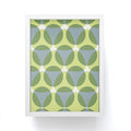 Marta Barragan Camarasa Stylish Retro Circle Framed Mini Art Print