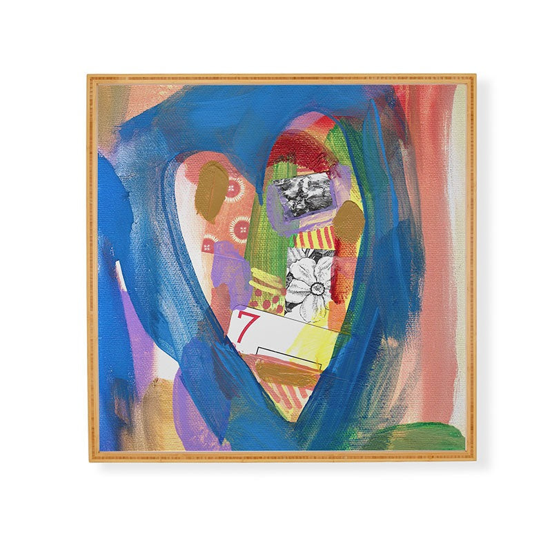 Natalie Baca Lucky in Love Framed Wall Art