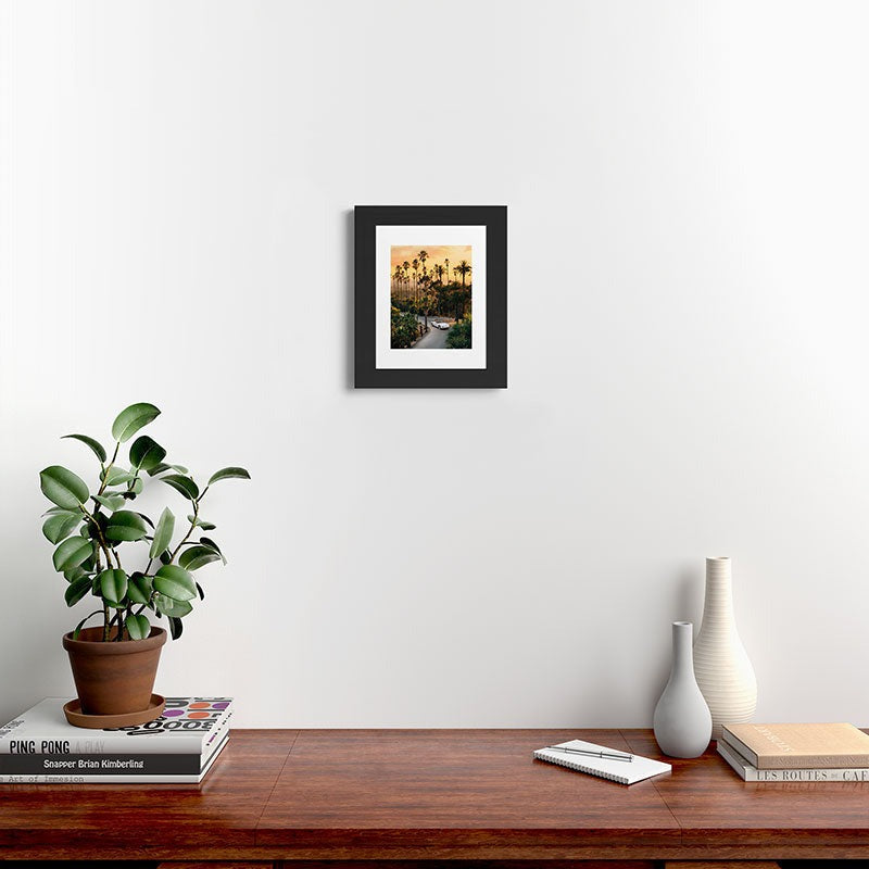 Gal Design Sunset Blvd Framed Art Print