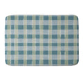 Marta Barragan Camarasa Country Style Checks Memory Foam Bath Mat