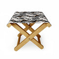 Avenie Celestial Cats Gold Folding Stool