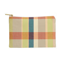 Marta Barragan Camarasa Retro Picnic Plaid Warm Tones Pouch