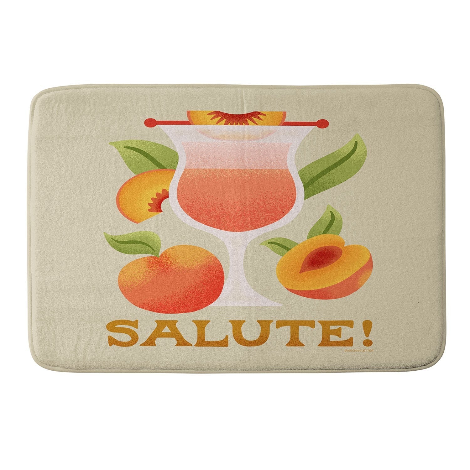 Jessica Molina Bellini Memory Foam Bath Mat