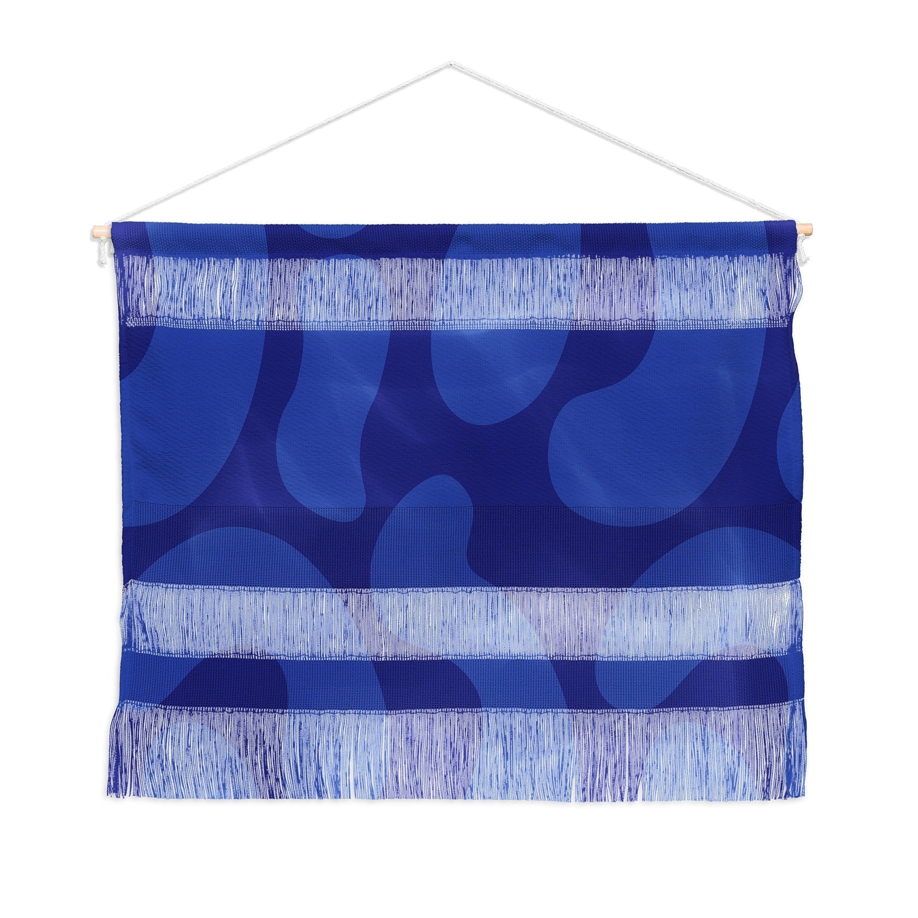 Camilla Foss Blue Pebble Wall Hanging Landscape