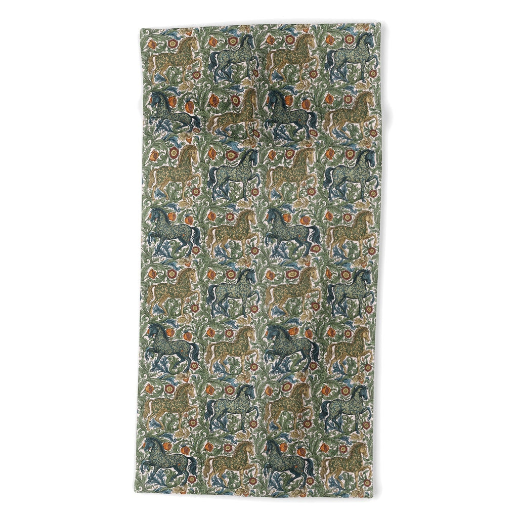 Marta Barragan Camarasa Renaissance Horse Garden Beach Towel