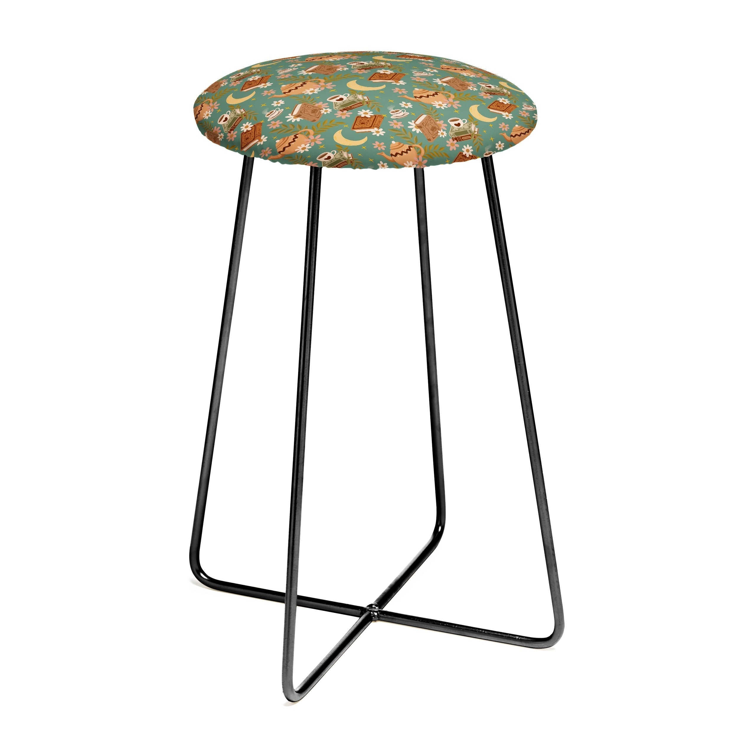 Avenie Moonlit Reading Nook I Counter Stool