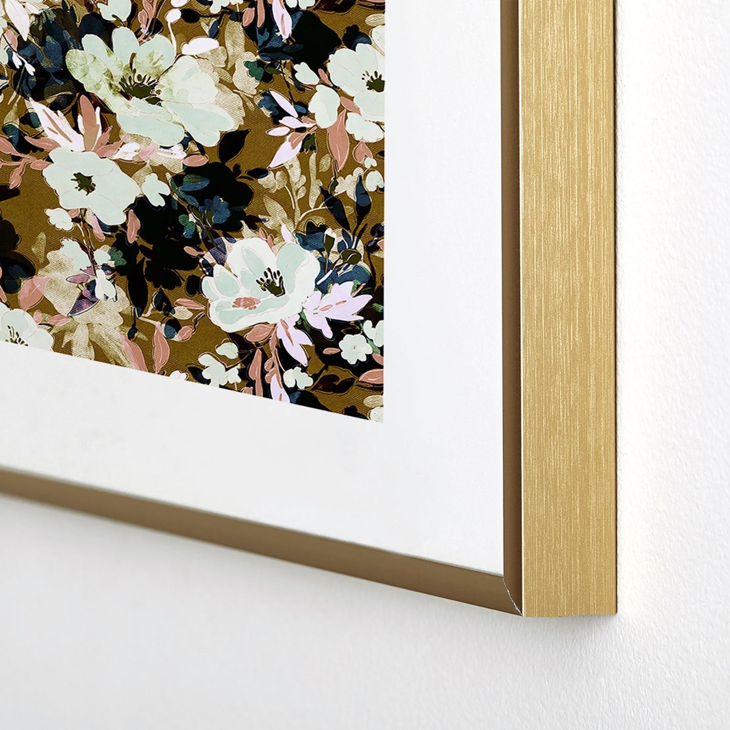 Marta Barragan Camarasa Romantic Floral Fusion Metal Framed Art Print