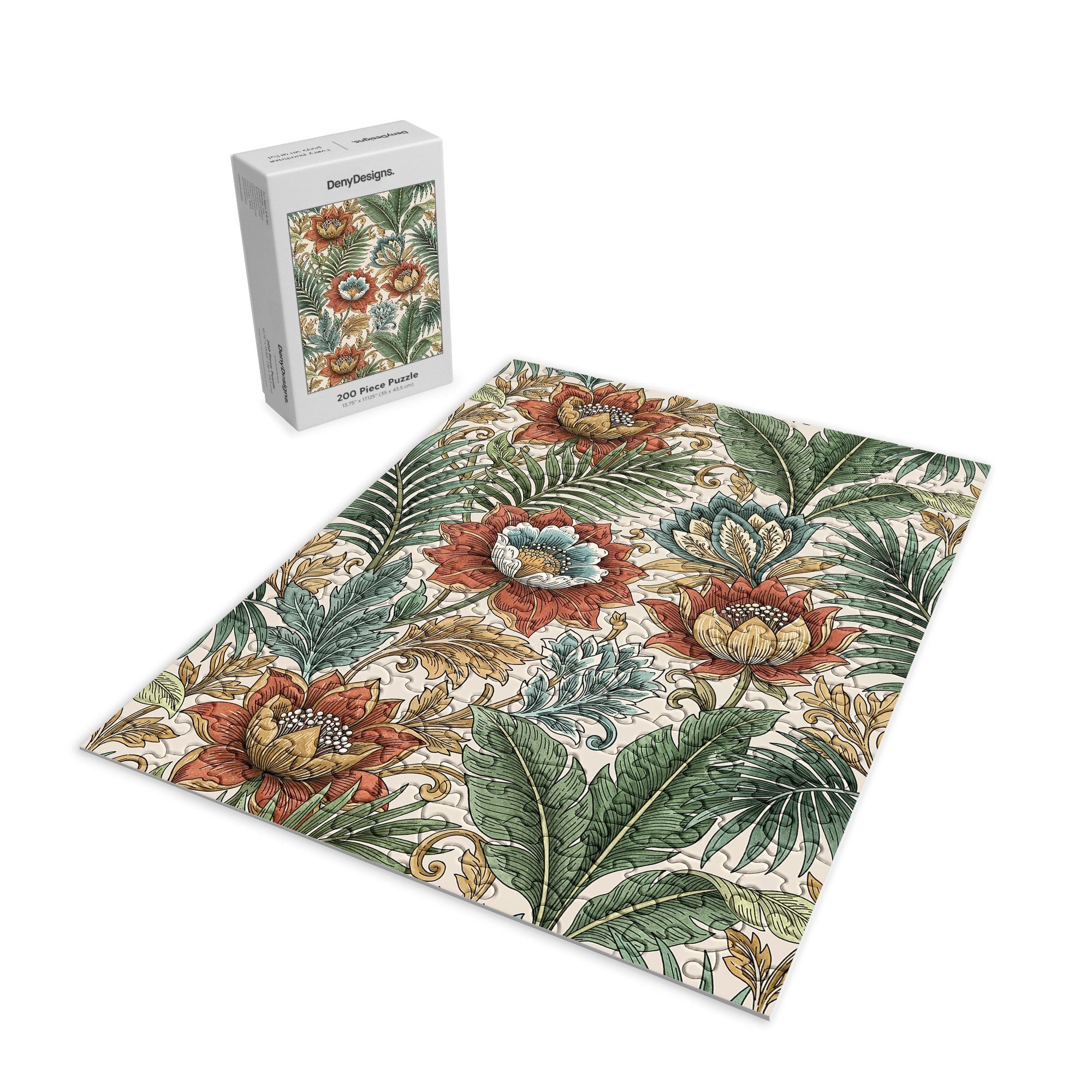 Marta Barragan Camarasa Retro Jungle Garden Puzzle