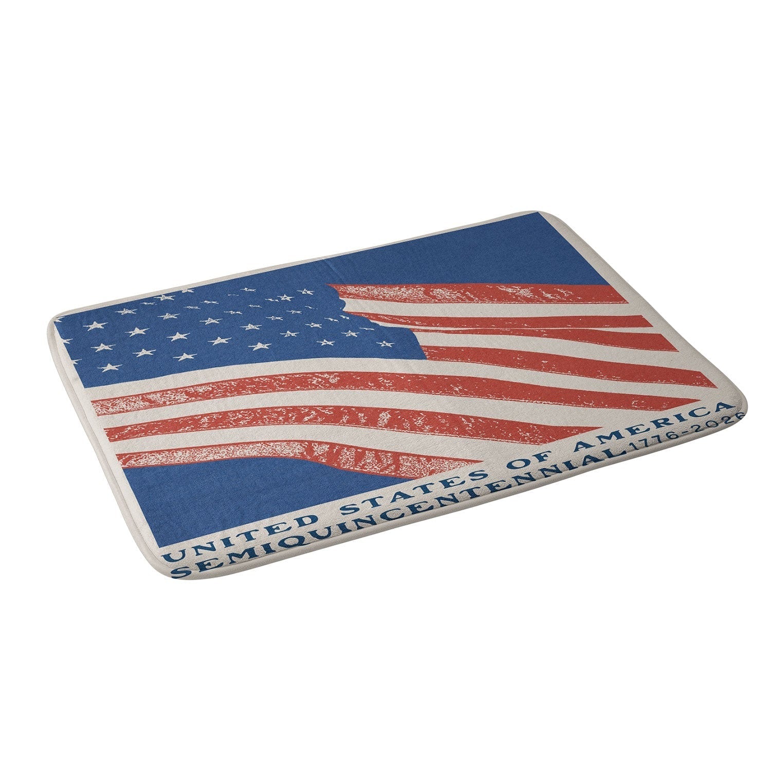 DENY Designs Stars n Stripes Semiquincentennial Memory Foam Bath Mat
