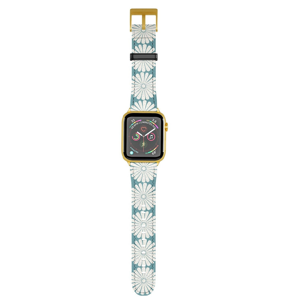 Colour Poems Retro Daisy XXIII Apple Watch Band