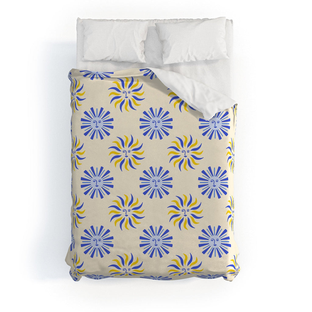 Design by Spark Dolce Vita Radial Sun Flames Duvet Cover