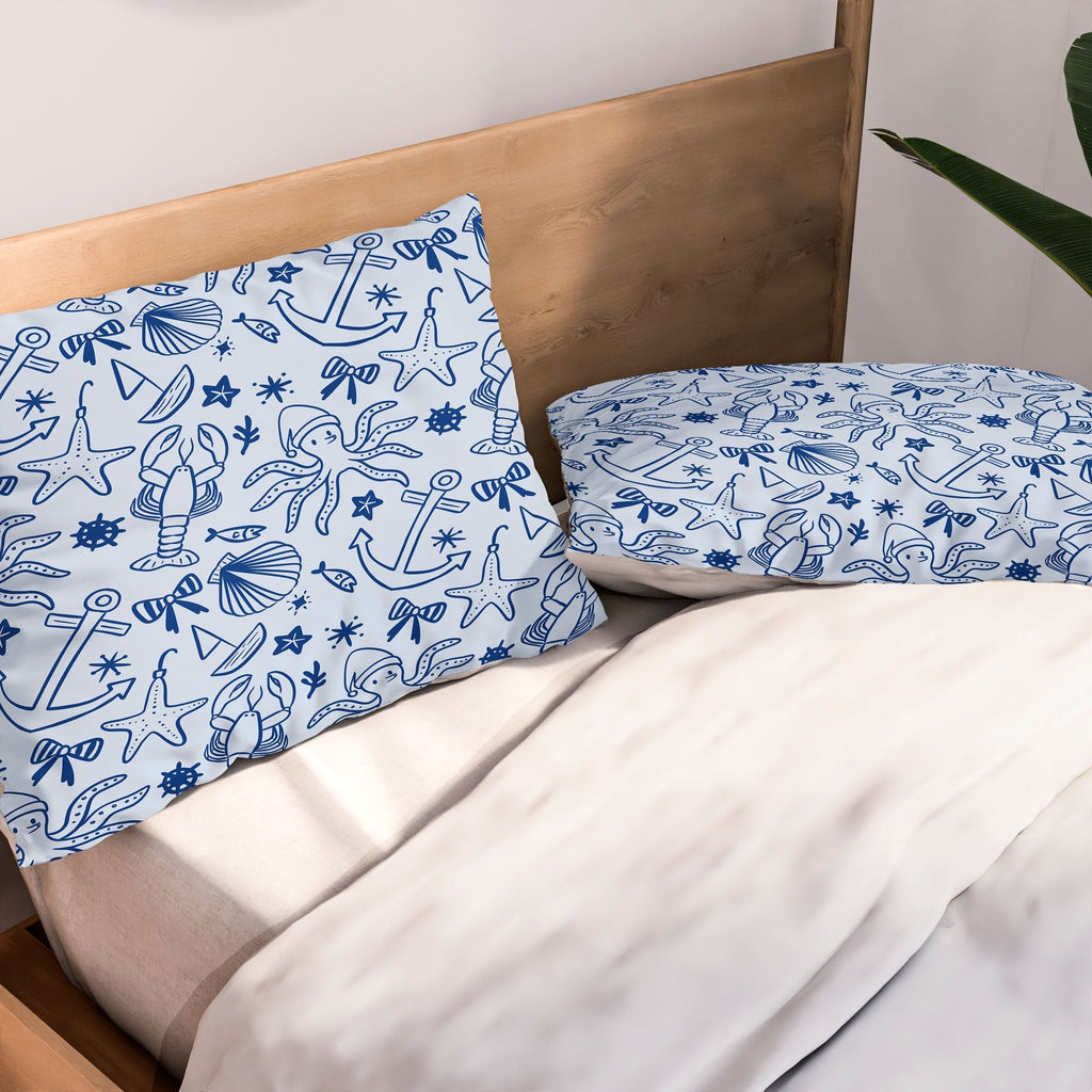 Design by Spark Marine Christmas Holiday Pillow Shams