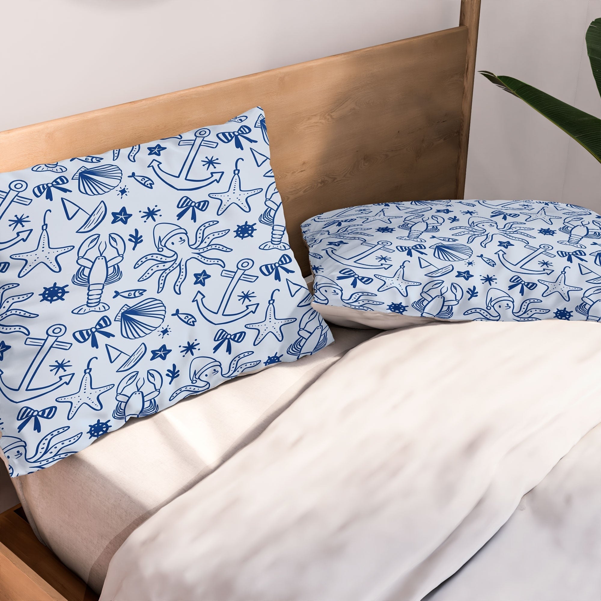Design by Spark Marine Christmas Holiday Pillow Shams