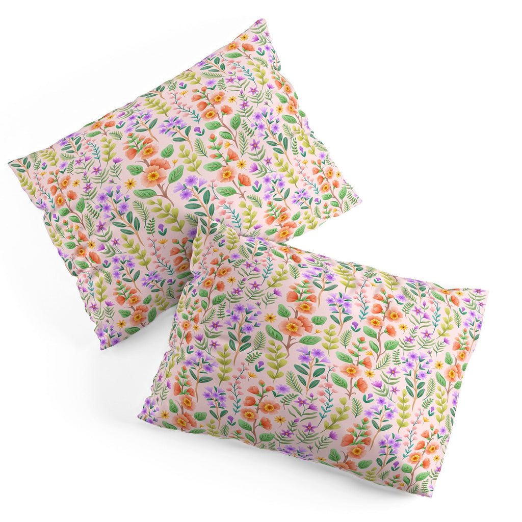 Pimlada Phuapradit Ditsy Spring Floral Pillow Shams