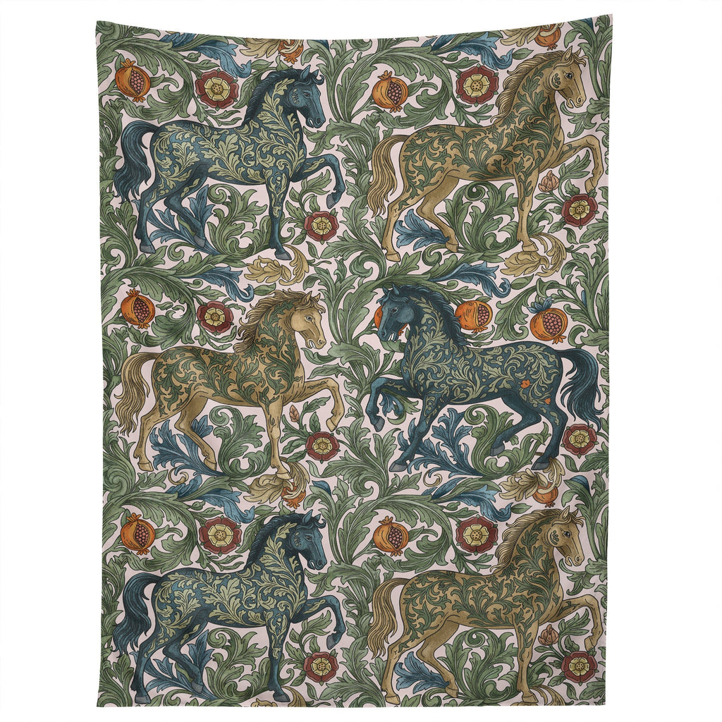 Marta Barragan Camarasa Renaissance Horse Garden Tapestry
