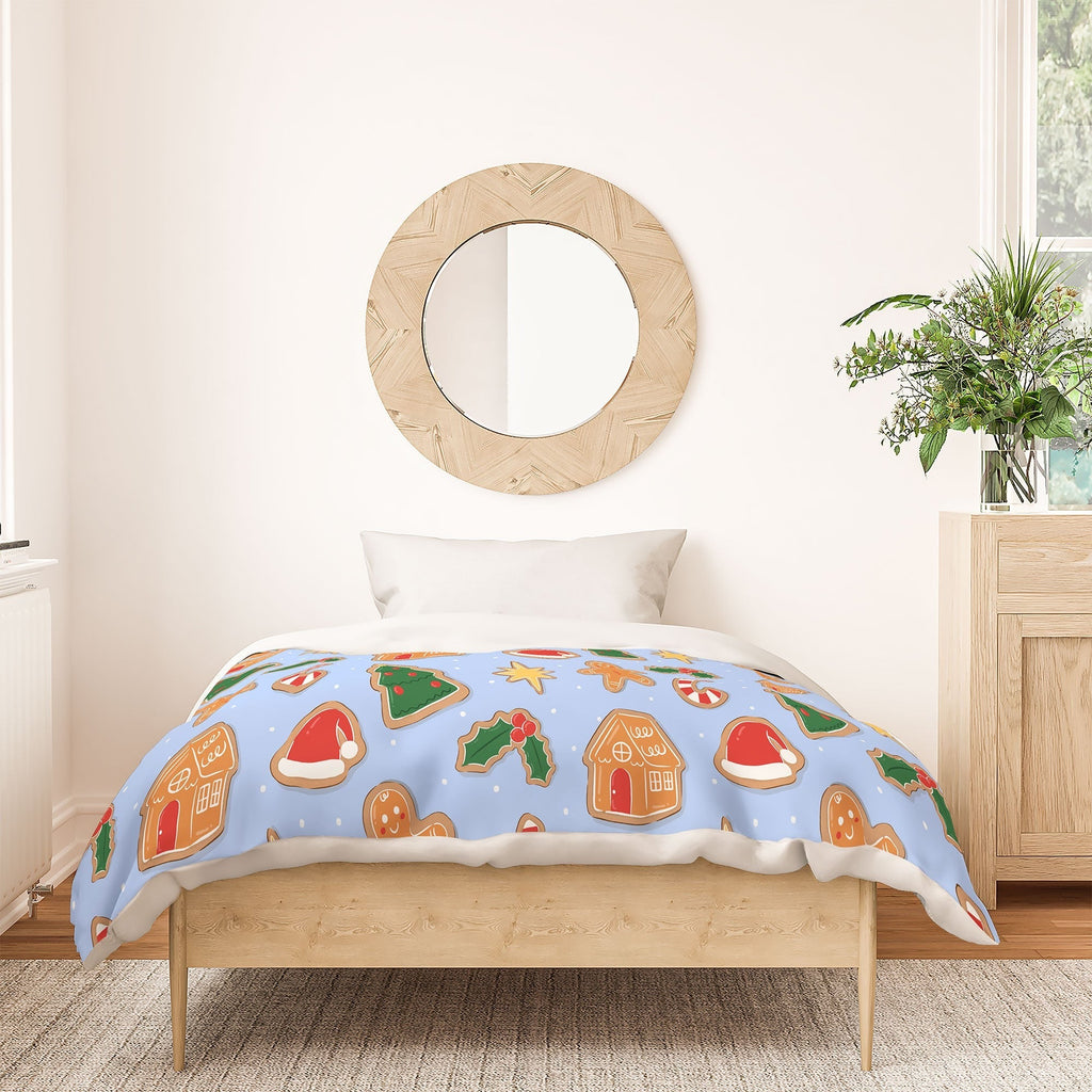 Love_Ryming Christmas Cookies Duvet Cover