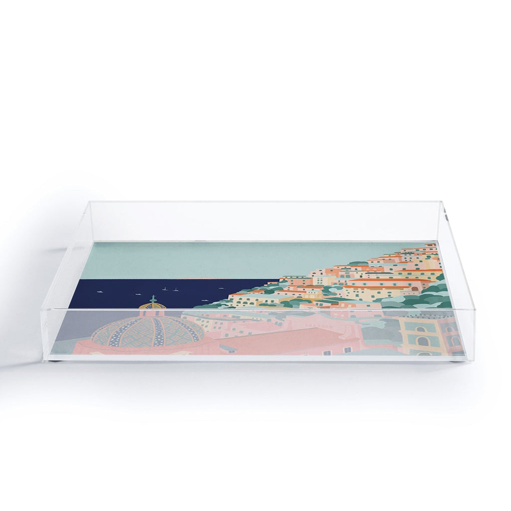 Valeria Frustaci Positano in Italy Acrylic Tray