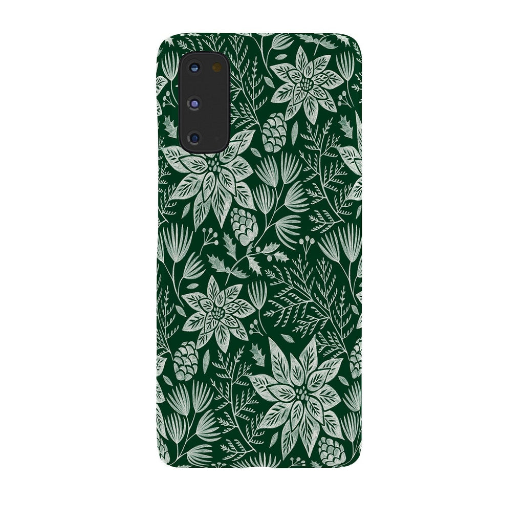 Pimlada Phuapradit Christmas Poinsettia Phone Case
