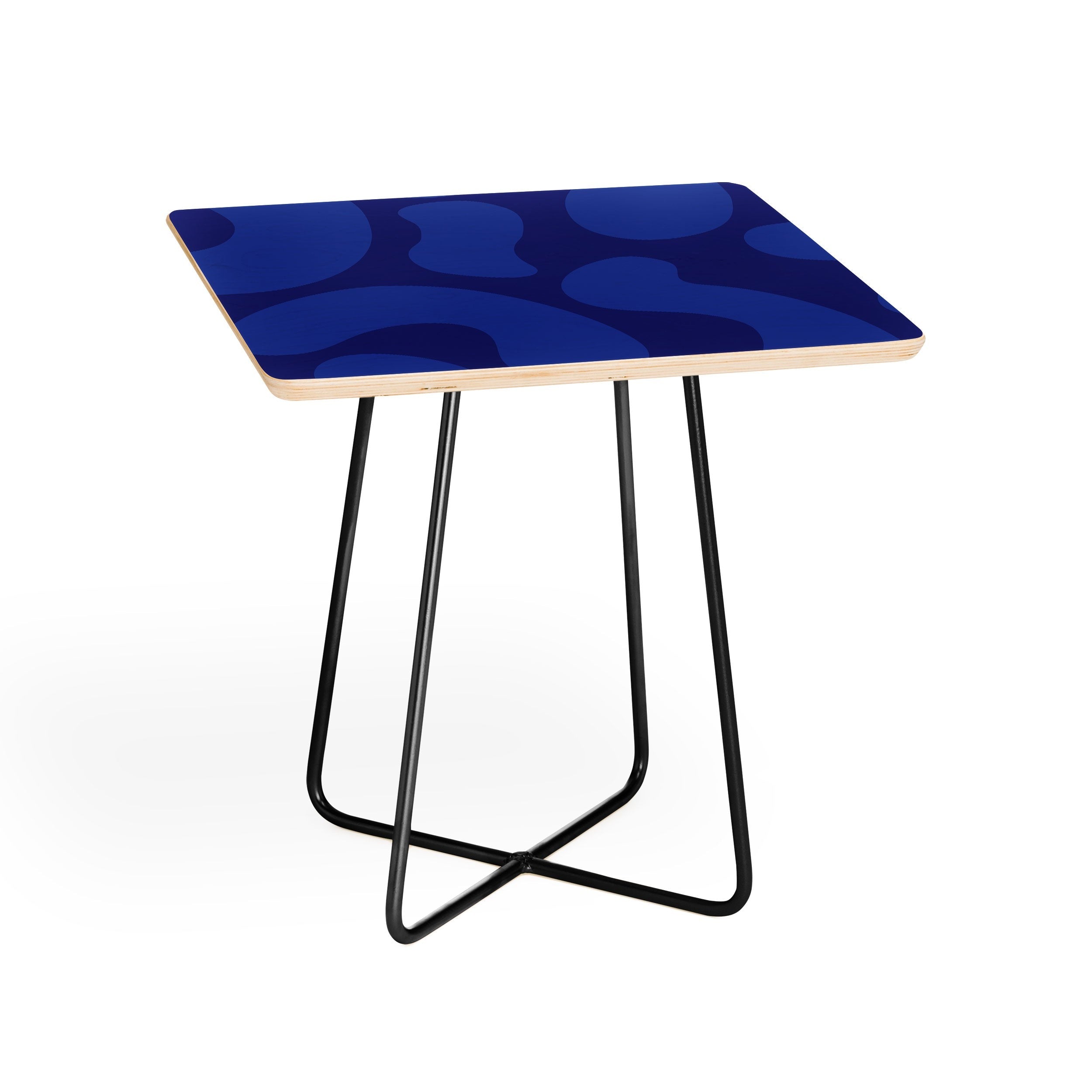Camilla Foss Blue Pebble Side Table