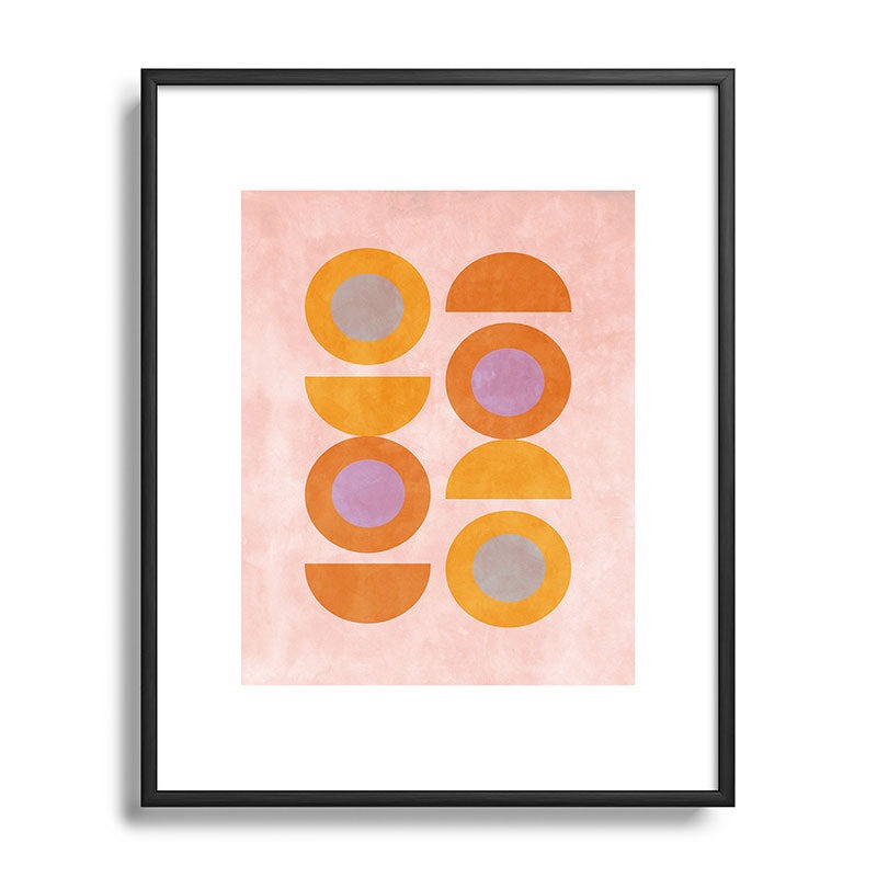 Mirimo Warm Balance Metal Framed Art Print