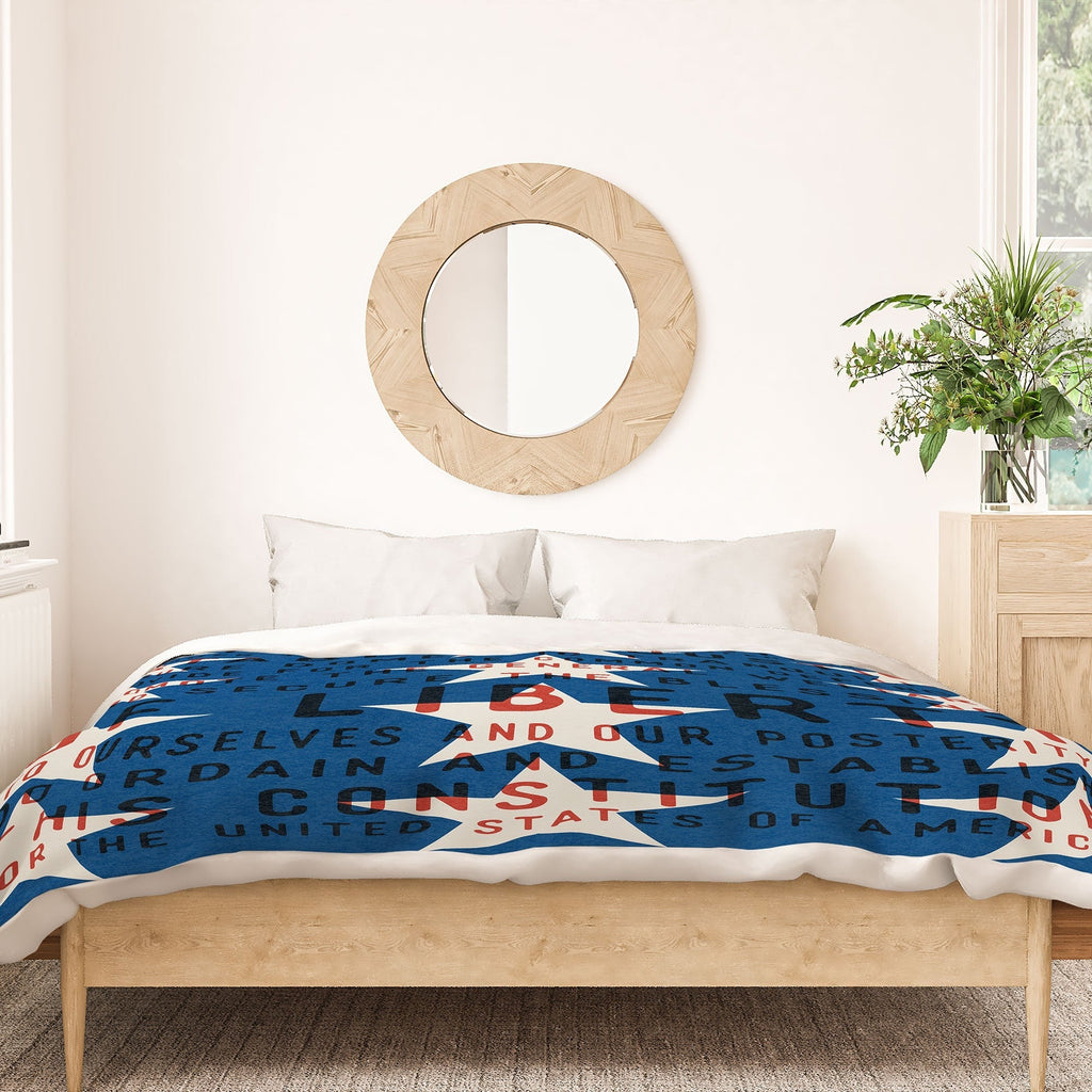 DENY Designs Starred Preamble Duvet Cover