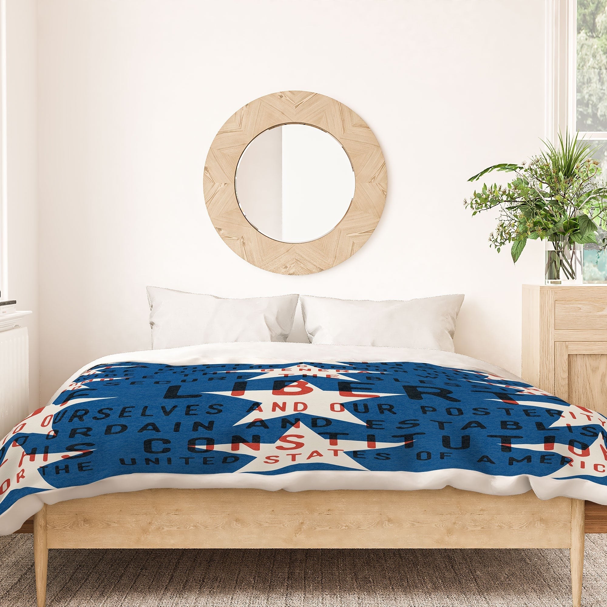 DENY Designs Starred Preamble Duvet Cover