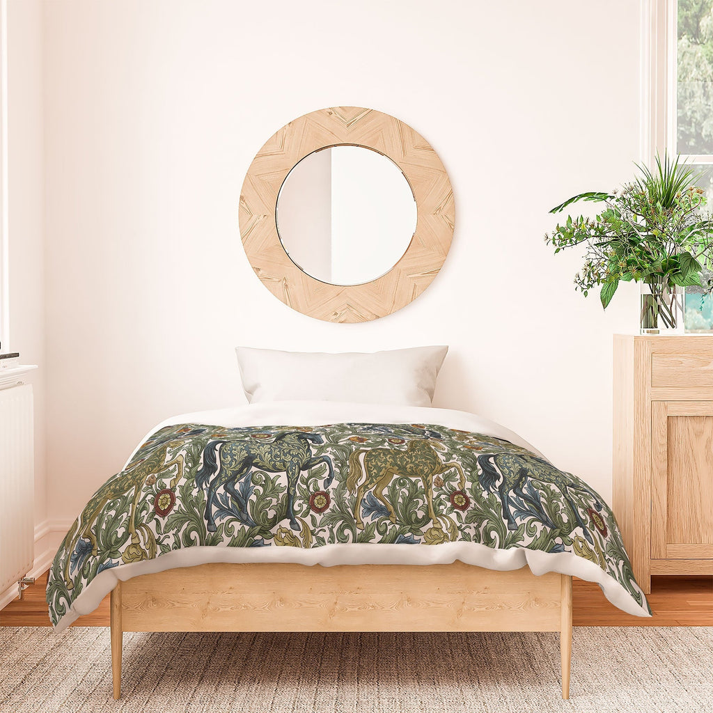 Marta Barragan Camarasa Renaissance Horse Garden Duvet Cover