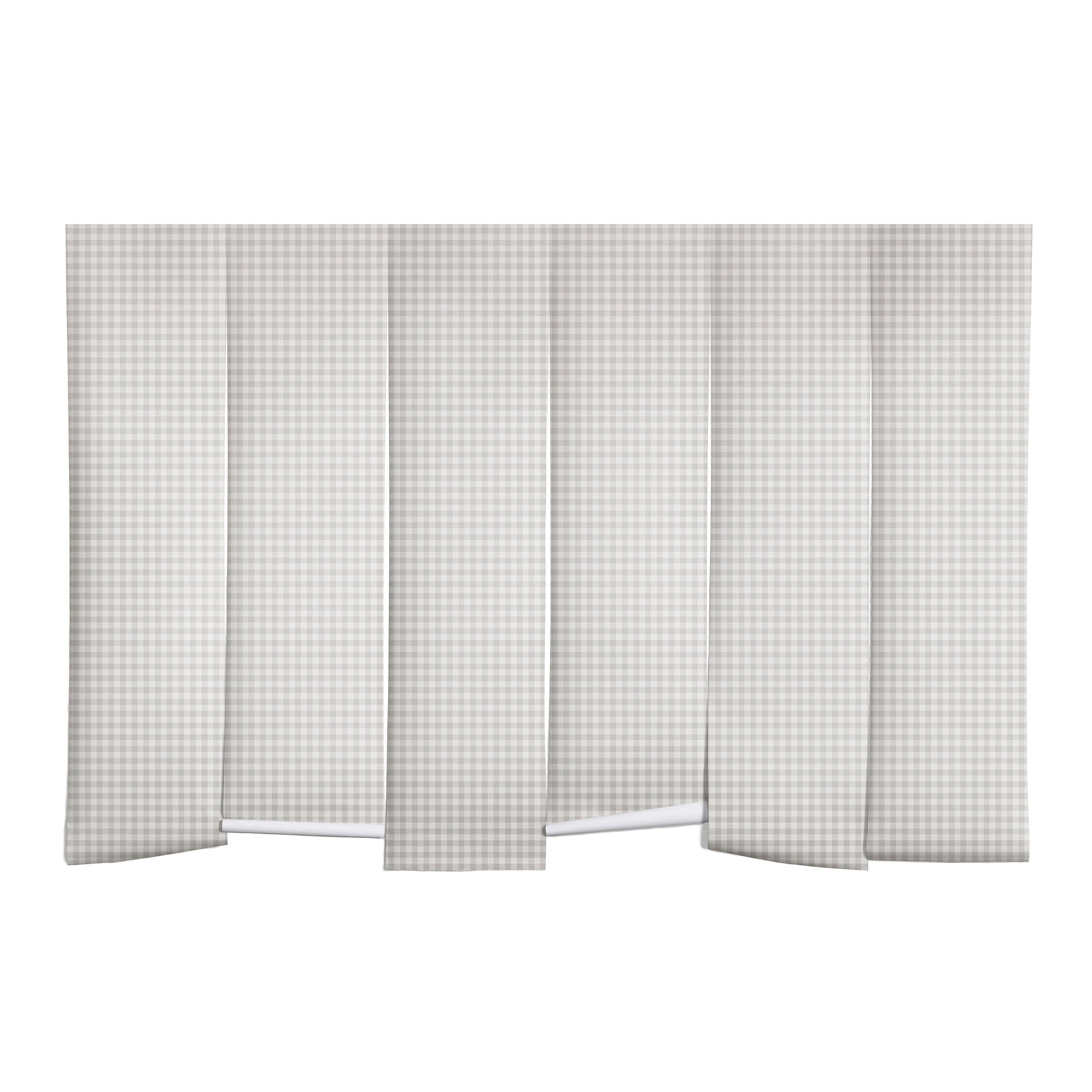 Colour Poems Gingham Plaid Pattern Cloud White Wall Mural