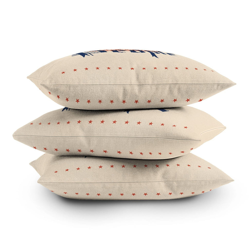 DENY Designs We The People ii Outdoor Throw Pillow