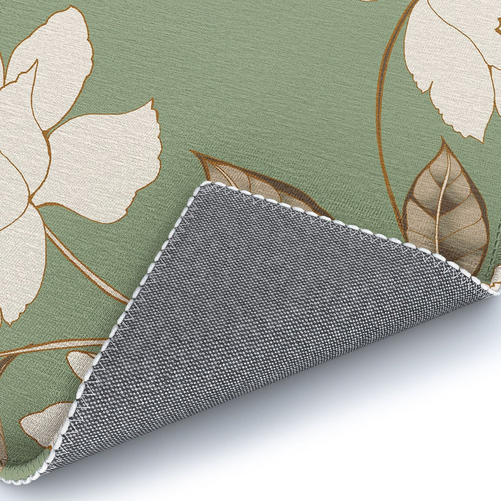 Gabriela Fuente Olive Floral Roberta Area Rug
