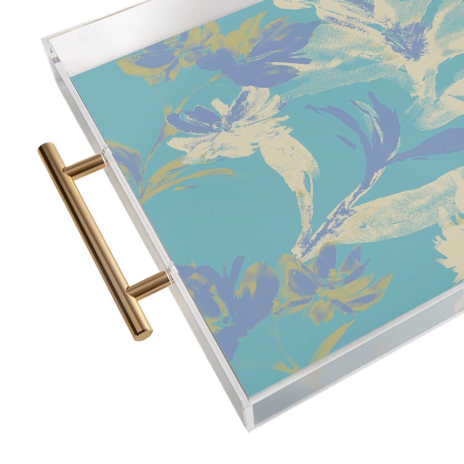Gabriela Fuente Emma Blue Acrylic Tray